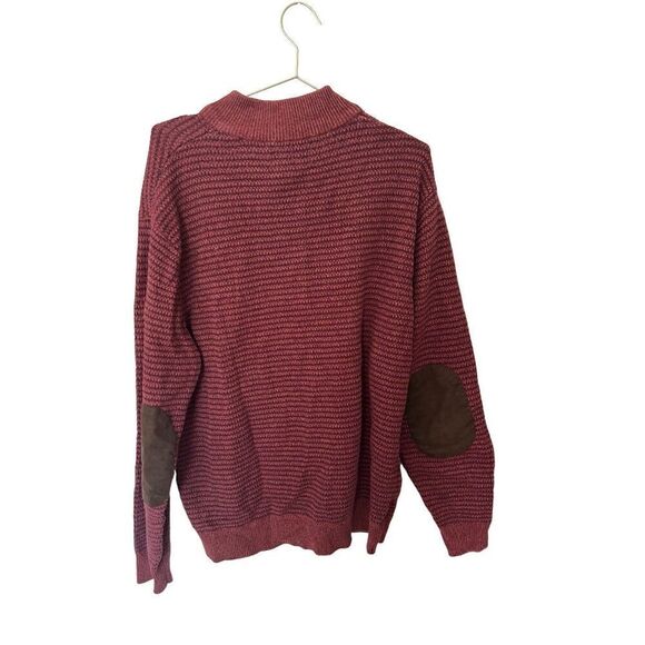 Chaps Men's Classic Fit Twist Button Mock Pullover Knit Sweater XXL - Picture 4 of 8